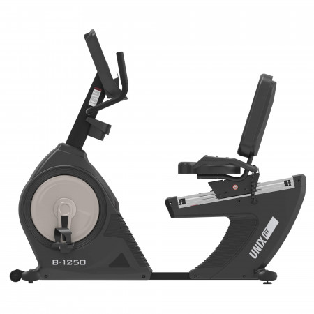 Горизонтальный велотренажер UNIX Fit B-1250 PRO (7" LCD)