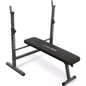 СКАМЬЯ ДЛЯ ЖИМА СО СТОЙКАМИ ДОМАШНЯЯ OXYGEN FITNESS SPRINGFIELD