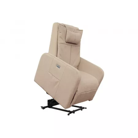 Кресло-реклайнер электрический с подъемом FUJIMO LIFT Compact F3005 FLWK Ваниль (Sakura 4)