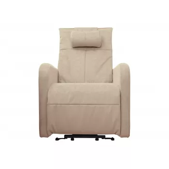Кресло-реклайнер электрический с подъемом FUJIMO LIFT Compact F3005 FLWK Ваниль (Sakura 4)